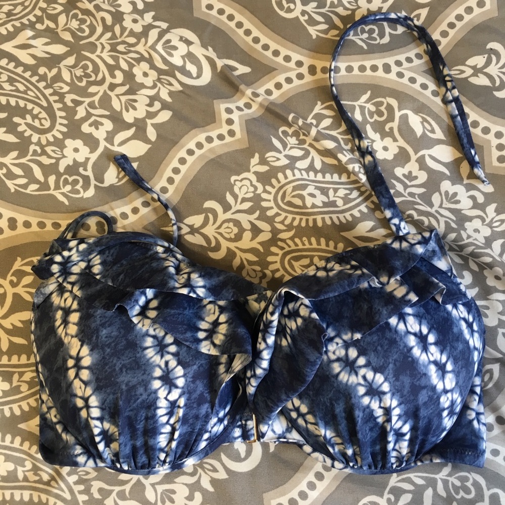 Victoria Secret ink Blot Tie-Dye Bikini top